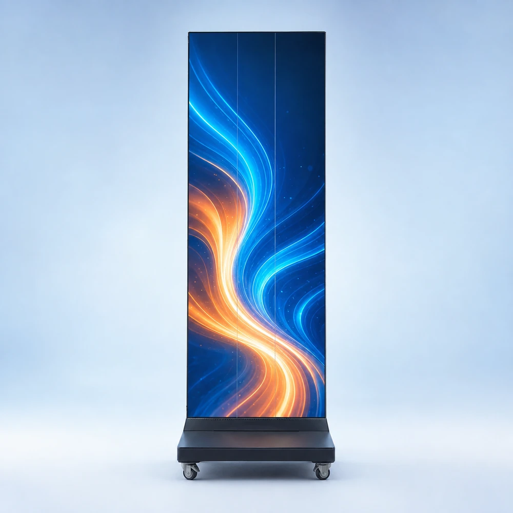 Vertical Folding LED Poster Display