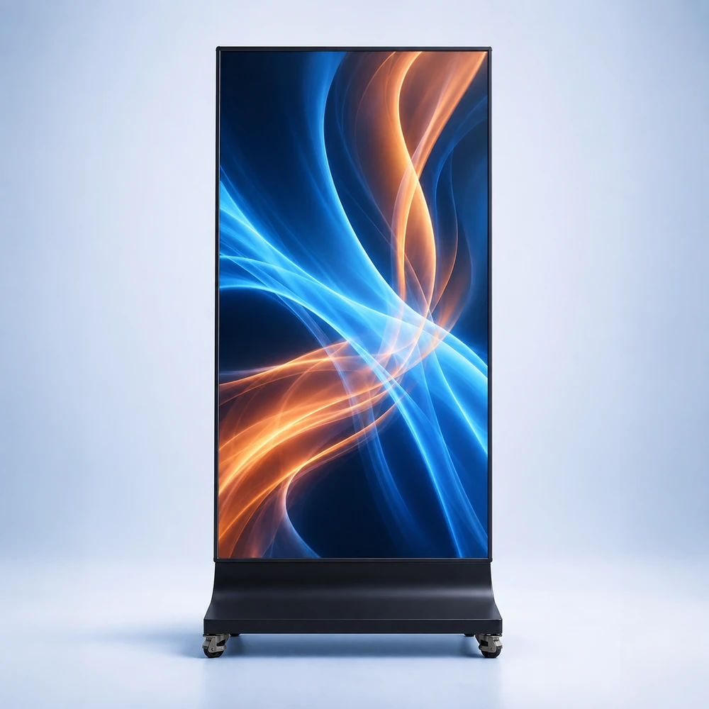 Wide Folding LED Poster Display