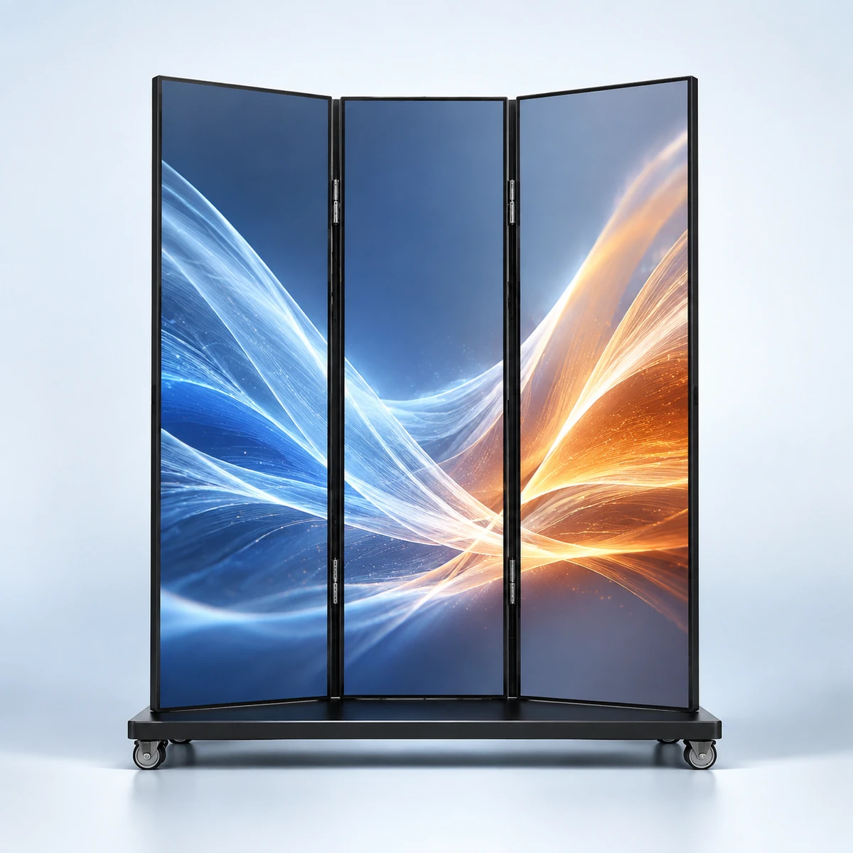 Tri-Fold LED Poster Display